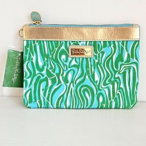 Lilly Pulitzer Finders Keepers zip pouch